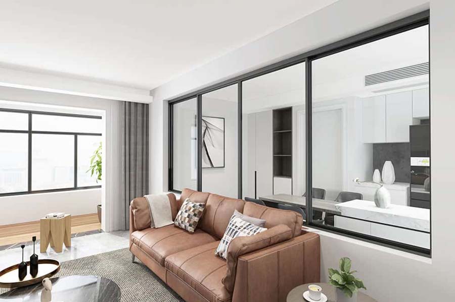 kính cường lực cho phòng khách